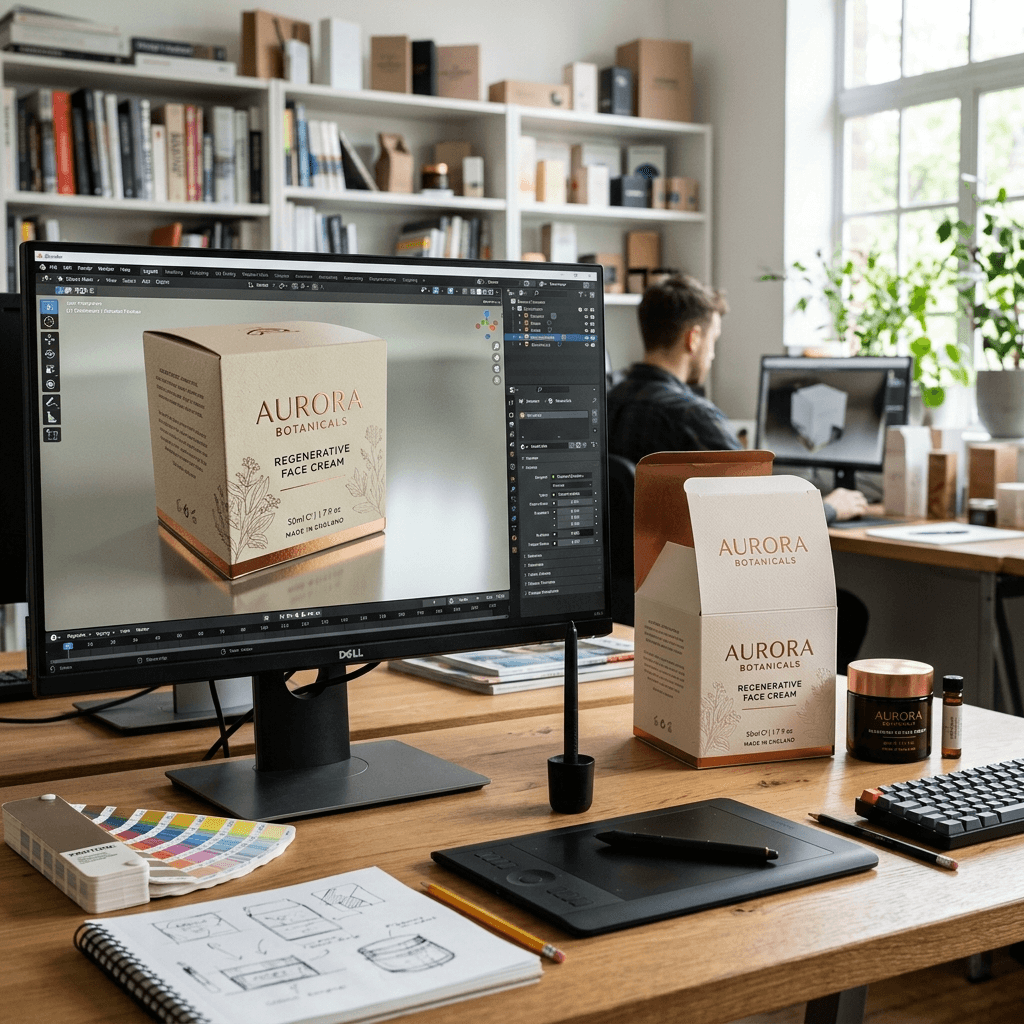 Mockup Bao Bì: Cách Tạo Mockup 3D Trước Khi In Hàng Loạt