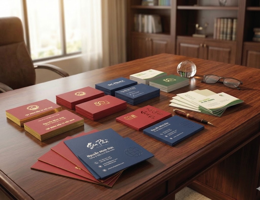 In Name Card chuyên nghiệp tại In Thành Trung Thái Bình